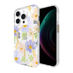 Case-Mate Rifle Paper MagSafe Case For iPhone 15 Pro - Pastel Marguerite