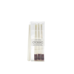 Iconic Candles pearl white flat
