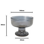 Authur Dessert Glass Bowl - 200ml grey