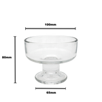 Authur Dessert Glass Bowl - 200ml clear