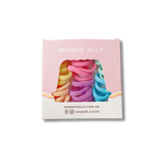 MANGO JELLY Metal Free Hair Ties (3cm) - Classic Pastel 36P - Six Pack