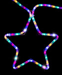 LED Ropelight 5 Stars Chain available in 2 Colors - RGBYW
