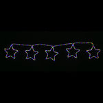 LED Ropelight 5 Stars Chain available in 2 Colors - RGBYW