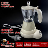 Latest Styles Electric Aluminum Espresso Moka Coffee Maker