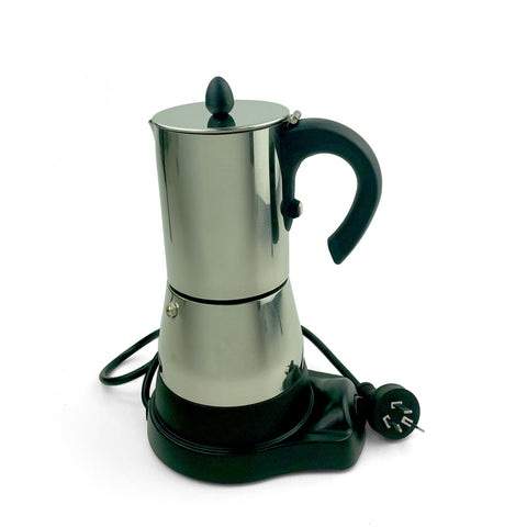 Electric Espresso Moka Coffee Maker 4Cups