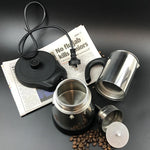 Electric Espresso Moka Coffee Maker 4Cups