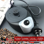 Blue Electric Moka Coffee Maker Espresso Machine