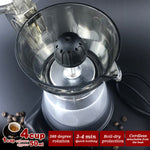 High Pressure Electric Moka Coffee Maker