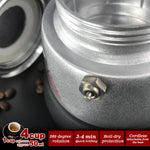 High Pressure Electric Moka Coffee Maker