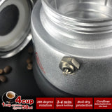 High Pressure Electric Moka Coffee Maker