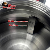 2 In 1 Camping Stainless Steel 9Cup Pot Moka Coffee Maker