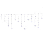 160 LED 6M Christmas Lights Icicle Light Solar Cold Jingle Jollys