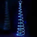 2.4M Christmas Tree LED Solar Motif Lights Jingle Jollys