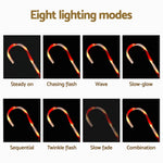 42 LED 6 PCS Christmas Lights Path Ground Light Garden Decorations Jingle Jollys